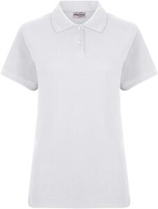 Absolute Apparel AA13 - Elegant Ladies Fitted Polo White