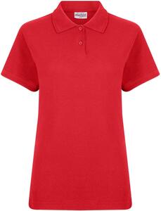 Absolute Apparel AA13 - Elegant Ladies Fitted Polo Red