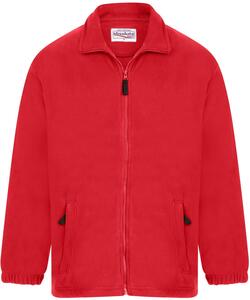 Absolute Apparel AA61 - Heritage Full Zip Fleece Red