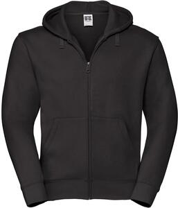 Russell R266M - Authentic Zip Hood Mens Black