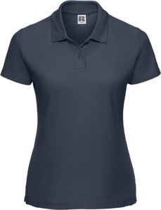Russell R539F - Classic PolyCotton Ladies Polo 215gm French Navy
