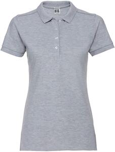 Russell R566F - Stretch Polo Ladies Light Oxford