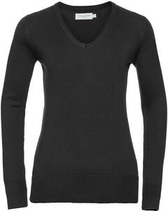 Russell R710F - Knitted V-Neck Pullover Ladies