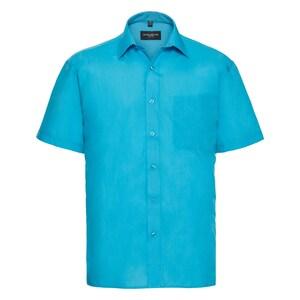 Russell Collection R935M - Mens Poplin Shirts Short Sleeve 110gm