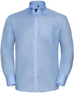 Russell Collection R956M - Ultimate Non Iron Long Sleeve Shirt Mens Bright Sky