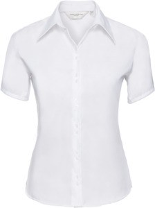 Russell Collection R957F - Ultimate Non Iron Short Sleeve Shirt Ladies White