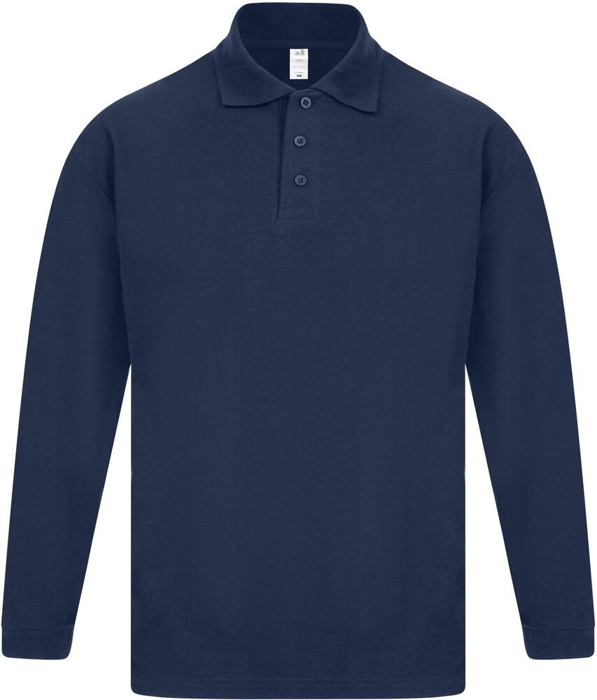 Casual Classics C1007 - Long Sleeve Polo 190gm