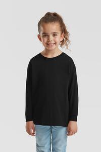 Fruit Of The Loom F61007 - Valueweight T-Shirt Long Sleeve Kids Deep Navy