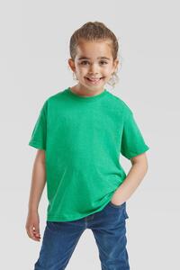 Fruit Of The Loom F61033 - Valueweight T-Shirt Kids Retro Heather Green