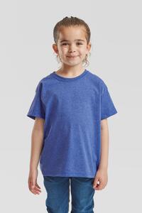 Fruit Of The Loom F61033 - Valueweight T-Shirt Kids Retro Heather Royal