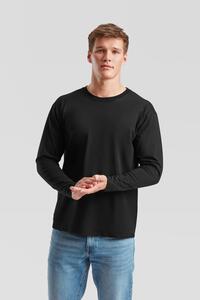 Fruit Of The Loom F61038 - Long Sleeve Valueweight Black