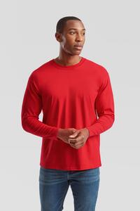 Fruit Of The Loom F61038 - Long Sleeve Valueweight Red