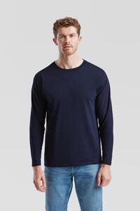 Fruit Of The Loom F61038 - Long Sleeve Valueweight Deep Navy
