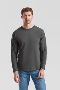 Fruit Of The Loom F61038 - Long Sleeve Valueweight Light Graphite