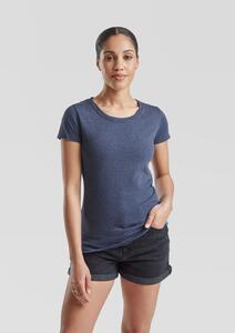 Fruit Of The Loom F61372 - LadyFit Valueweight T-Shirt Vintage Heather Navy