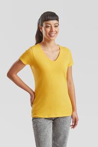 Fruit Of The Loom F61398 - LadyFit Valueweight V-Neck T-Shirt Sunflower