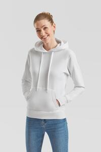 Fruit Of The Loom F62038 - LadyFit Hooded Sweat White