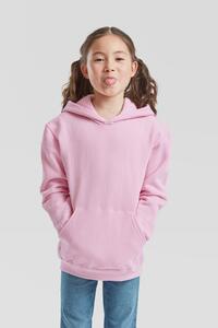Fruit Of The Loom F62043 - Pullover Hood Kids Light Pink