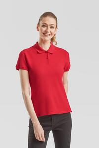 Fruit Of The Loom F63030 - Premium LadyFit Cotton Polo Red