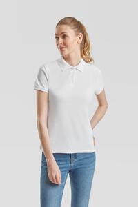 Fruit Of The Loom F63212 - Ladies 65/35 Polo White