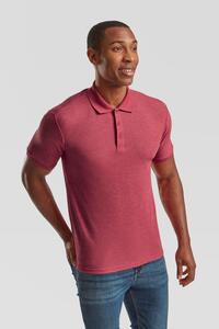 Fruit Of The Loom F63402 - 65/35 Polo Vintage Heather Red