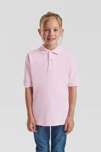 Fruit Of The Loom F63417 - Polo 65/35 Kids Pink