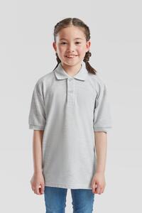 Fruit Of The Loom F63417 - Polo 65/35 Kids Heather