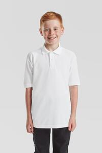 Fruit Of The Loom F63417 - Polo 65/35 Kids White