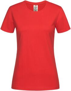 Stedman ST2620 - Classic Organic T-Shirt Crew Neck Ladies Scarlet Red