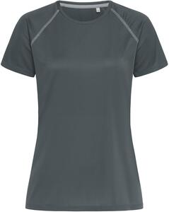 Stedman ST8130 - Sports Team Raglan T-Shirt Ladies Granite Grey