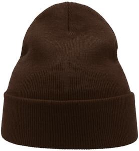 Atlantis ACWIND - Wind Beanie With Turn Up Double Skin Brown