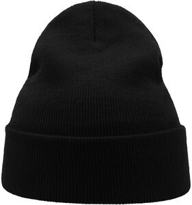 Atlantis ACWIND - Wind Beanie With Turn Up Double Skin Black