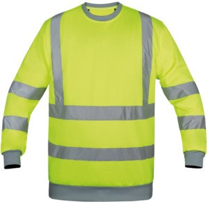 Korntex KXSW - High Visibility Premium Sweatshirt Yellow