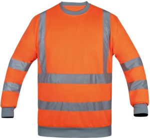 Korntex KXSW - High Visibility Premium Sweatshirt Orange