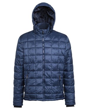 2786 TS025 - BOX QUILT HOODED JACKET