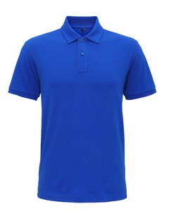 ASQUITH AND FOX AQ005 - MENS SUPER SMOOTH KNIT POLO Bright Royal