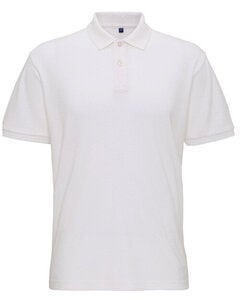 ASQUITH AND FOX AQ005 - MENS SUPER SMOOTH KNIT POLO White