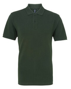 ASQUITH AND FOX AQ010 - MENS CLASSIC FIT COTTON POLO Bottle Green