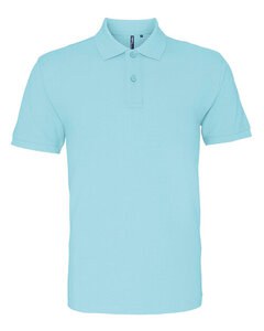 ASQUITH AND FOX AQ010 - MENS CLASSIC FIT COTTON POLO Bright Ocean