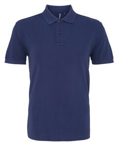 ASQUITH AND FOX AQ010 - MENS CLASSIC FIT COTTON POLO Denim