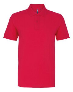 ASQUITH AND FOX AQ010 - MENS CLASSIC FIT COTTON POLO Hot Pink