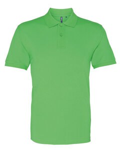 ASQUITH AND FOX AQ010 - MENS CLASSIC FIT COTTON POLO Lime