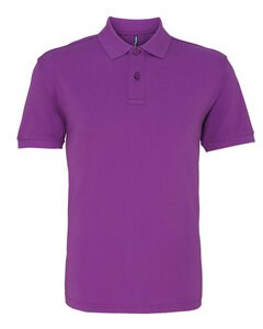 ASQUITH AND FOX AQ010 - MENS CLASSIC FIT COTTON POLO Orchid