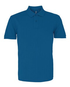ASQUITH AND FOX AQ010 - MENS CLASSIC FIT COTTON POLO Peacock