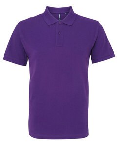 ASQUITH AND FOX AQ010 - MENS CLASSIC FIT COTTON POLO Purple
