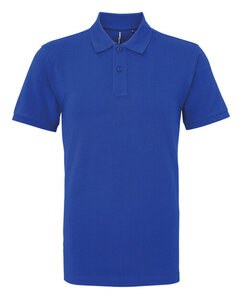 ASQUITH AND FOX AQ010 - MENS CLASSIC FIT COTTON POLO Royal