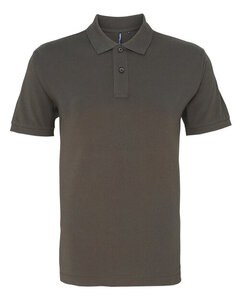 ASQUITH AND FOX AQ010 - MENS CLASSIC FIT COTTON POLO Slate Grey