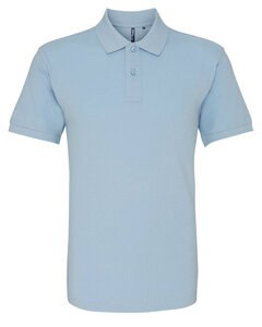 ASQUITH AND FOX AQ010 - MENS CLASSIC FIT COTTON POLO Sky