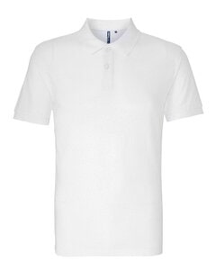 ASQUITH AND FOX AQ010 - MENS CLASSIC FIT COTTON POLO White