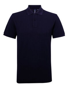 ASQUITH AND FOX AQ015 - MENS POLYCOTTON BLEND POLO Navy